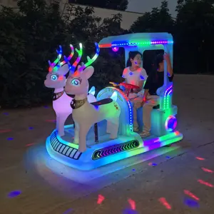 Çin tedarikçisi çocuklar hayvanat bahçesi çocuk elektrikli çarpışan araba Led ışık tampon araba
