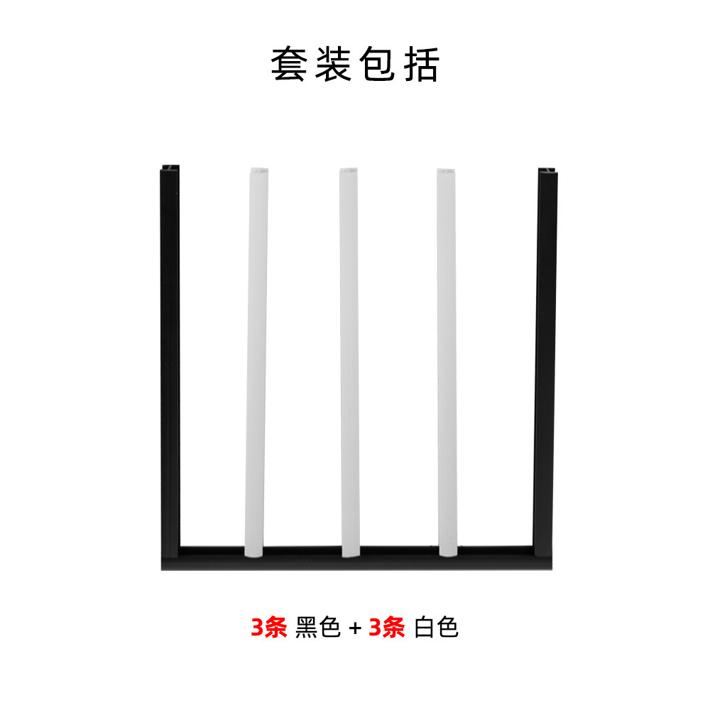 แพ็ค 3 ชิ้น สีดำ 3 ชิ้น และสีขาว 3 ชิ้น รุ่น Y22166-6BW