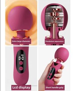 <span class=keywords><strong>Big</strong></span> <span class=keywords><strong>Head</strong></span> Av Stick Control de pantalla táctil masajeador de silicona Usb clítoris orgasmo Magic Stick vibrador adultos juguetes sexuales vibrador % - Product Image 4