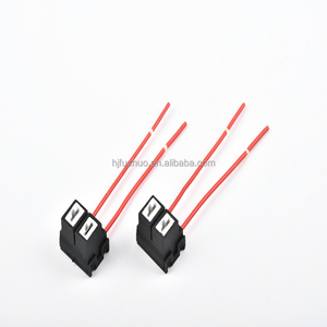 Enchufe de extensión de enchufe de cerámica H11 <span class=keywords><strong>H4</strong></span> con conector de arnés Arnés de cableado de cobre automotriz Conector de bombilla H1 - Product Image 6