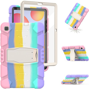 Funda protectora de silicona resistente de color militar con soporte plegable para tableta <span class=keywords><strong>Samsung</strong></span> Galaxy TAB <span class=keywords><strong>S6</strong></span> <span class=keywords><strong>lite</strong></span> 10.4" SM-P610 P615. - Product Image 4