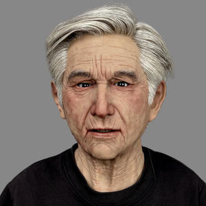 बूढ़े आदमी ने सिलिकॉन मास्क फिल्म-ग्रेड फुल-हेड भेस फिल्म-ग्रेड फुल-हेड भेस - Product Image 2