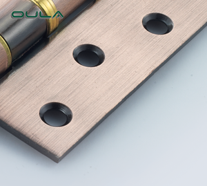 Charnière pivotante de meuble à tête couronnée de 4 pouces, fer de 2.4mm, pour porte, fenêtre et armoire, design moderne, pour usage hôtelier - Product Image 5