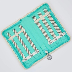 <span class=keywords><strong>KnitPro</strong></span> Mindful Gracious, Juego de Agujas de Tejer a Mano de Doble Punta de Acero Inoxidable Suave, 6 Tamaños, 6 Pulgadas, 15 cm, 2.00 mm ~ 3.25 mm - Product Image 4