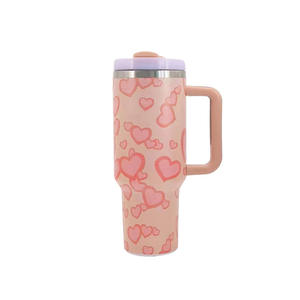 Día <span class=keywords><strong>de</strong></span> San Valentín 40oz taza <span class=keywords><strong>de</strong></span> coche 5D impresión hielo Bully taza <span class=keywords><strong>amor</strong></span> Taza Termo taza - Product Image 3