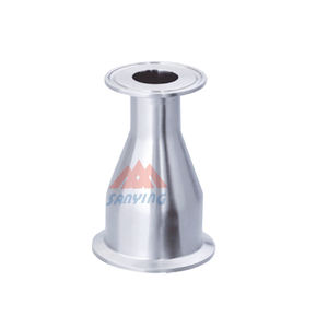 Niederdruck-Sanitär anschluss in Lebensmittel qualität für Kohlenstoff-Edelstahl Tri-Clamp Con centric Tri-Clover Reducer - Product Image 1