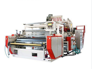 Machine d'emballage extensible entièrement automatique à grande vitesse, machine à film étirable co-extrudé à trois/cinq couches - Product Image 6