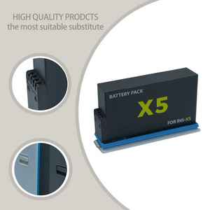 Insta360 X5 Lityum-iyon Şarj Edilebilir Pil, Insta360 X5 Kamera ile Uyumlu, 2800mAh, 2 Saatlik Uzun Pil Ömrü - Product Image 3