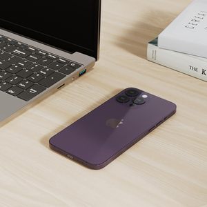 Deep Purple 128GB Unlocked for Apple for iPhone 14 Pro Max 5G LTE New Condition <strong>Refurbished</strong> Used <strong>Mobile</strong> <strong>Phones</strong> for <strong>UK</strong> - Product Image 3