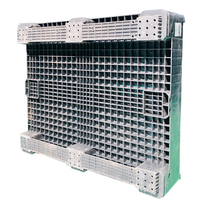 Grande caisse de palette en plastique pliable et empilable, ventilée, pour le stockage des fruits et légumes, boîte de palette en PP