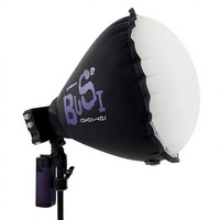 Boîte à lumière parabolique gonflable 40cm 60cm, diffuseur d'air portable, lumière douce pliable pour flash
