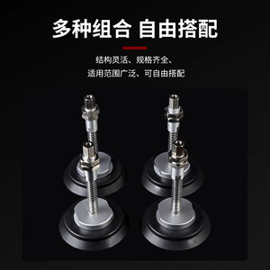 Ventouse à vide Pfg-80, filetage interne de 19,05 mm, composant pneumatique, joint en caoutchouc NBR - Product Image 4