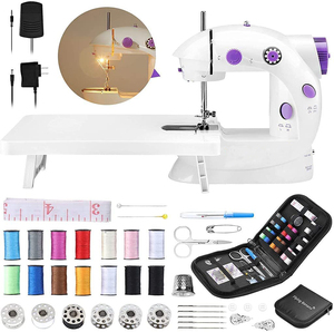 <strong>Handheld</strong> <strong>Sewing</strong> <strong>Machine</strong> <strong>Uk</strong> Us Eu Au Plug Home a Mini Overlock With Extension Table Manual Toy Price Portable Sowing for Clo - Product Image 1