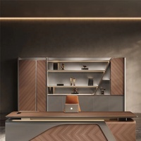 Bureau pour le bureau du président, table de direction moderne, mobilier haut de gamme, VIP