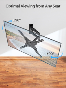 26-60 <strong>Inch</strong> <strong>TV</strong> <strong>Bracket</strong> with Swivel Tilting Extension Level Adjustment Full Motion <strong>TV</strong> <strong>Wall</strong> Mount - Product Image 3