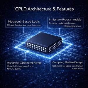 XC9536XL-5CSG48C CPLD IC BGA لتصميم المنطق المبرمج، ودعم الأنظمة القديمة، والتحكم في آلة الحالة - Product Image 4