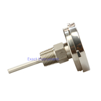 Pabrik Harga Terbaik Industri Bimetal Termometer Suhu Meter Dial Termometer Semua Stainless