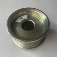 Suku Cadang Mesin OEM ZCEC ISB6.7 QSB6.7 Pulley Generator 3965147 3925852 Pulley Generator, Pulley Sabuk Alternator, Sheave Alternator