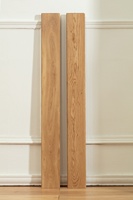 Parquet Contrecollé en Chêne Blanc Européen, Grain Montagne, Longueurs Aléatoires et Panneaux Décalés pour Salon