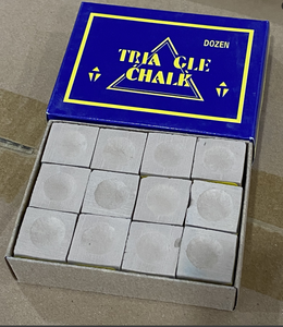 Queue de billard Offre Spéciale Snooker & Billard Triangle Chalk 12 PCS/Box - Product Image 4