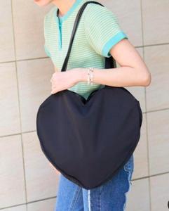 Sacs à bandoulière personnalisés, sac en forme de cœur, sac en toile de coton épais uni, sacs à bandoulière pour femmes, sacs à main tendance - Product Image 3