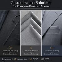 Tissu en laine fine et viscose certifié GRS, design durable, 210g, anti-boulochage, résistant