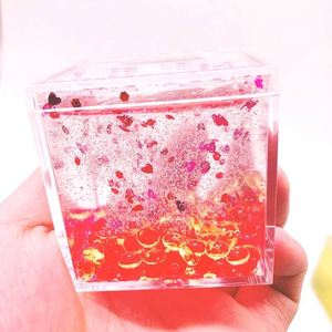 Slime Cube Nuage Populaire 2019 – Jouets DIY Galaxie Colorée pour Laboratoire – Slime Carré Cristallin - Product Image 6