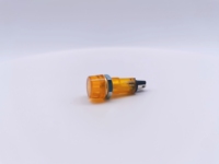 Lampe indicatrice d'équipement Yongxing série ZD 7 mm noire 120 V 8 mm avec fils Fabrication de lampes indicatrices