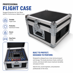 5-kanaals actieve <span class=keywords><strong>mixer</strong></span> met ingebouwde versterker en rackkast professionele audio mengtafel voor <span class=keywords><strong>DJ</strong></span> karaoke PA speakers - Product Image 4