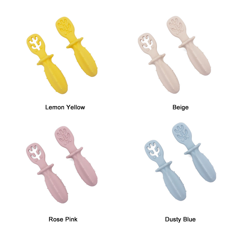 Puree fork and spoon