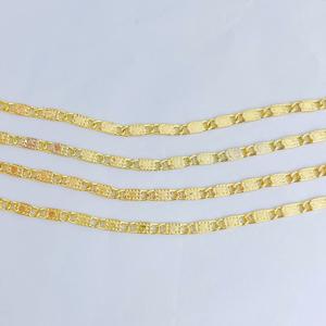 JML Venta al por Mayor Cadena de Eslabones Gruesos y Sencillos de <span class=keywords><strong>3mm</strong></span> con Corazón Personalizado, Joyería de Moda Bañada en Oro de 14k para Collar de Oro Laminado - Product Image 4