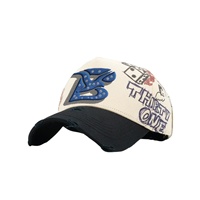 Sombrero G5 Gorra de Béisbol Deportiva de 5 Paneles, Unisex, Diseño Degradado Verde con Letra Bordada en 3D con Pedrería, Cierre de un Solo Botón