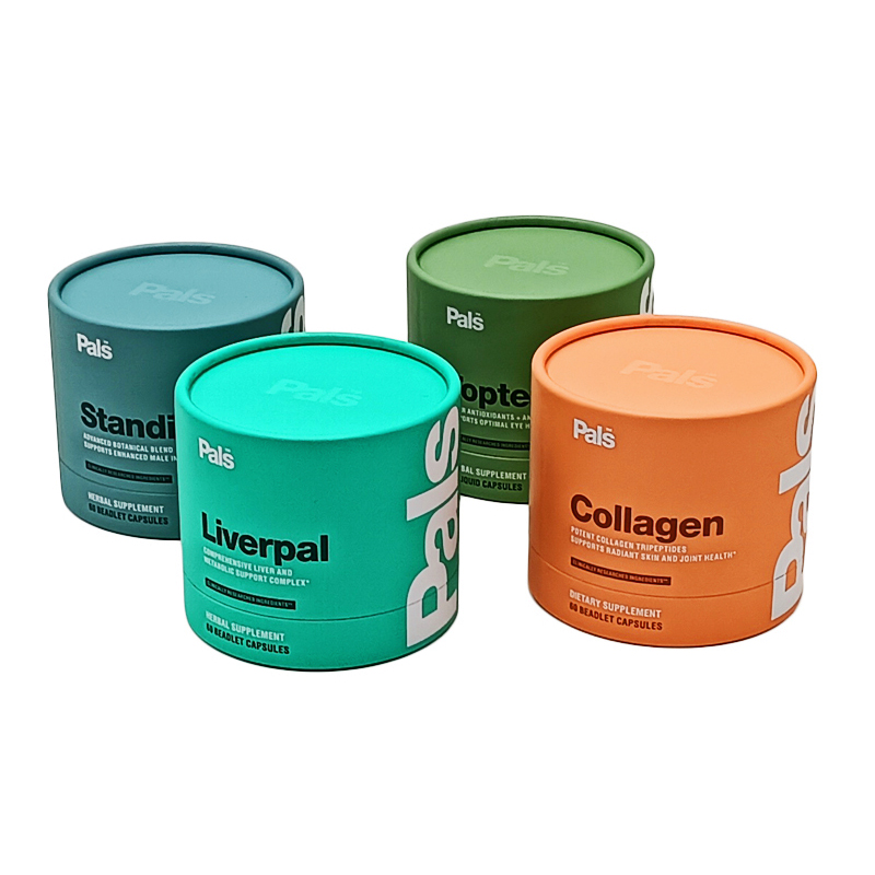 Customize New Design Cardboard Paper Tube with Recycle Material Packaging Biodegradable Paper Tube
