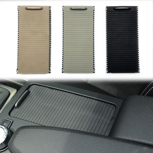 Mercedes-Benz Center <b>Console</b> Cup Holder Trim Panel TPU <b>Black</b> Gray Beige 2008-2014 W204 W212 - Product Image 3
