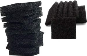 Almohadilla de filtro de esponja biológica para acuario, lámina de espuma de celda abierta recortable para fosa de pecera - Product Image 6