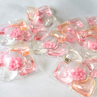 Haute qualité 50 dosettes liquide blanchisserie pratique duveteux parfum original salle de bain lavage vêtements comprend