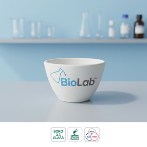 Placa de Petri de Vidrio Borosilicato 3.3, Placa de Cultivo de Laboratorio, Resistente a Químicos, Redonda, para Uso en Laboratorio - Product Image 5