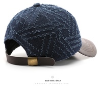 Gorra de Béisbol de Mezclilla de Color Sólido, Estilo Coreano, Unisex, para Viajes al Aire Libre, Deportes Urbanos, con Visera de Cuero, para Primavera y Otoño