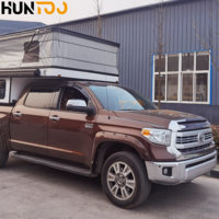 Huntoo – Tente de camping légère à toit relevable pour pick-up à benne courte, avec lit de couchage extensible