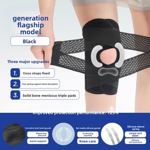 Sports Kneepad Men Women Pressurized Elastic Knee <b>Pads</b> Arthritis Joints Protector Fitness Gear Volleyball Brace Protector - Product Image 6