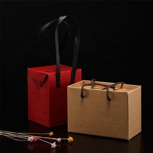 Custom Modern Novel Design <strong>Suitcase</strong> Brown Kraft Recycled Materials Storage <strong>Cardboard</strong> Coated Rigid Paper Box - Product Image 4