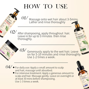Private Label <span class=keywords><strong>miglior</strong></span> bio rosmarino cipolla biotina Shampoo <span class=keywords><strong>per</strong></span> la crescita dei <span class=keywords><strong>capelli</strong></span> <span class=keywords><strong>per</strong></span> <span class=keywords><strong>capelli</strong></span> Anti-perdita di rinforzo Shampoo e <span class=keywords><strong>balsamo</strong></span> - Product Image 6