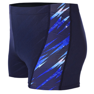 Short de bain résistant au chlore pour <span class=keywords><strong>piscine</strong></span> professionnelle pour hommes au-dessus du genou <span class=keywords><strong>Jammer</strong></span> de bain - Product Image 1