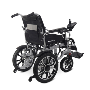 KSM-501P China Hospital Power Wheelchair with Controller Joystick and Lead-acid Battery Transport <b>Chair</b> for Handicapped Adults - Product Image 1