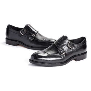 Zapatos de Vestir Formales de Cuero Genuino para Hombre - Más Vendidos con Cordones, Impermeables, Transpirables, Antideslizantes, de Moda para Oficina y Profesionales - Product Image 5