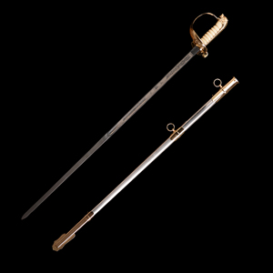 <span class=keywords><strong>Épée</strong></span> de Commandement Dorée Populaire de 97 cm et 1,15 kg, Non Affûtée, pour Collection, Cosplay ou Cadeau - Product Image 6