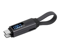 Cadeau promotionnel d'entreprise, porte-clés magnétique 3 en 1, câble USB, mini câble de charge rapide de type C, portable, conforme aux normes CE, RoHS, REACH