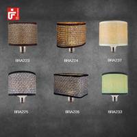 Personnalisé moderne rotin papier tissé LED éclairage décoratif Style ethnique maison lumières avec E26/E27/B22 alimentation