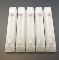 M3-30mm Length-3mm boule de rubis tige en acier inoxydable CMM stylet de sonde tactile CNC stylet de sonde tactile stylet droit