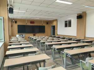 ชุดโต๊ะและเก้าอี้เด็กแบบโมดูลาร์ ทนทาน เป็นมิตรกับสิ่งแวดล้อม หน้าโต๊ะทำจาก MFC สีสันสดใส เฟอร์นิเจอร์โรงเรียนสำหรับนักเรียน - Product Image 5